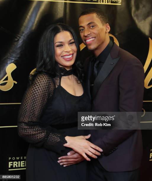 Jordin Sparks and husband Dana Isaiah attend the 2017 One Night With The Stars Benefit at The Theater at Madison Square Garden on December 4, 2017 in...