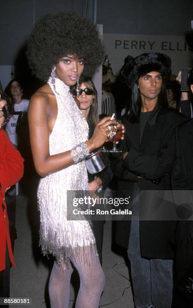 Naomi Campbell and Steven Meisel
