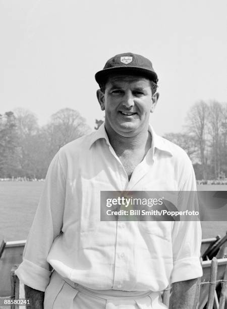 Worcestershire cricketer, Tom Graveney, circa 1966.