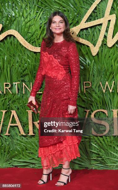 Natalie Massenet attends The Fashion Awards 2017 in partnership with Swarovski at Royal Albert Hall on December 4, 2017 in London, England.