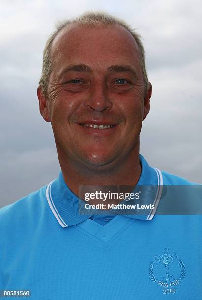 Jon Bevan of the Great Britain and Ireland PGA Cup Team pictured during the Glenmuir PGA Professional Championship at Dundonald Links on June 19,...