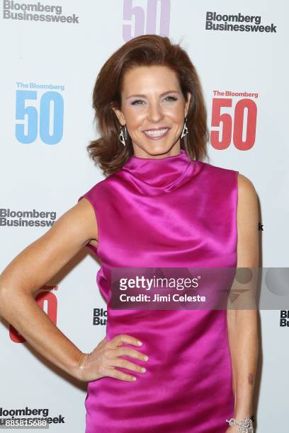 Stephanie Ruhle attends "The Bloomberg 50" celebration at Gotham Hall on December 4, 2017 in New York City.