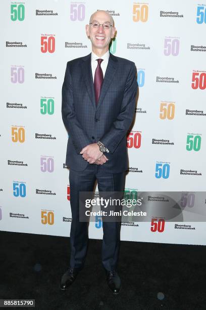 Adam Silver attends "The Bloomberg 50" celebration at Gotham Hall on December 4, 2017 in New York City.