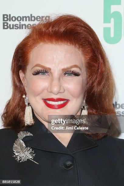 Georgette Mosbacher attends "The Bloomberg 50" celebration at Gotham Hall on December 4, 2017 in New York City.