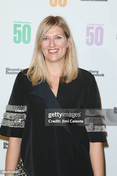 Beatrice Finn attends "The Bloomberg 50" celebration at Gotham Hall on December 4, 2017 in New York City.