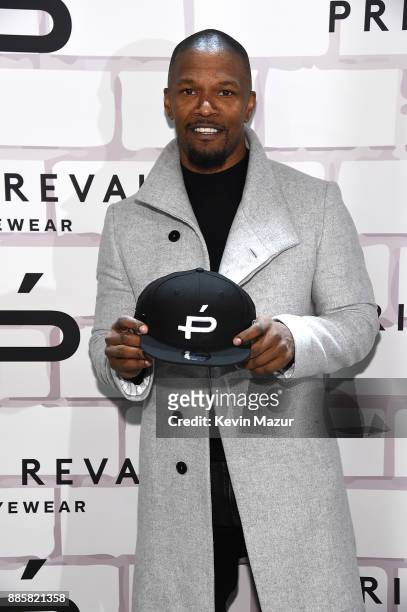 Jamie Foxx attends the Prive Reveaux eyewear flagship launch on December 4, 2017 in New York City.