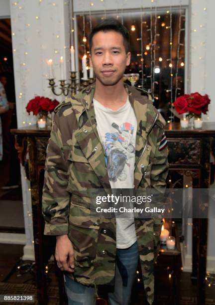 Jared Eng at The Kooples and Emily Ratajkowski LA Cocktail Event at Chateau Marmont on December 4, 2017 in Los Angeles, California.