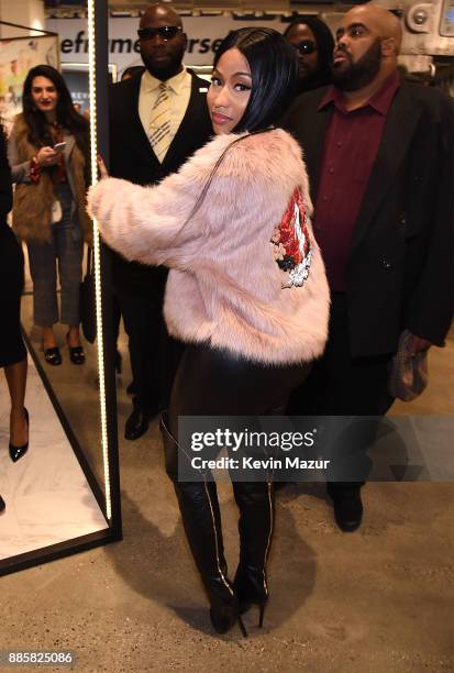 Nicki Minaj attends the Prive Reveaux eyewear flagship launch on December 4, 2017 in New York City.