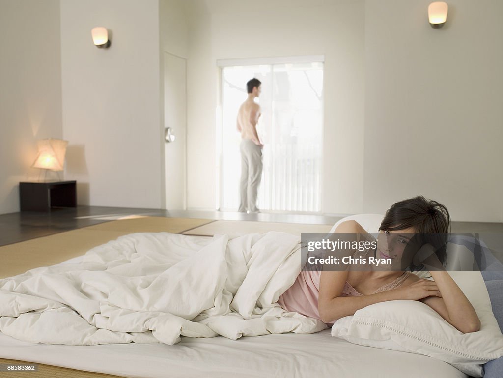 Couple in bedroom