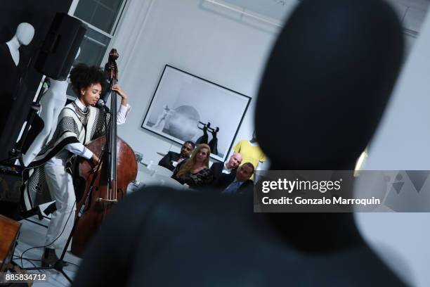 Esperanza Spalding during the Ralph Pucci 2nd Annual Jazz Set on December 4, 2017 in New York, New York.