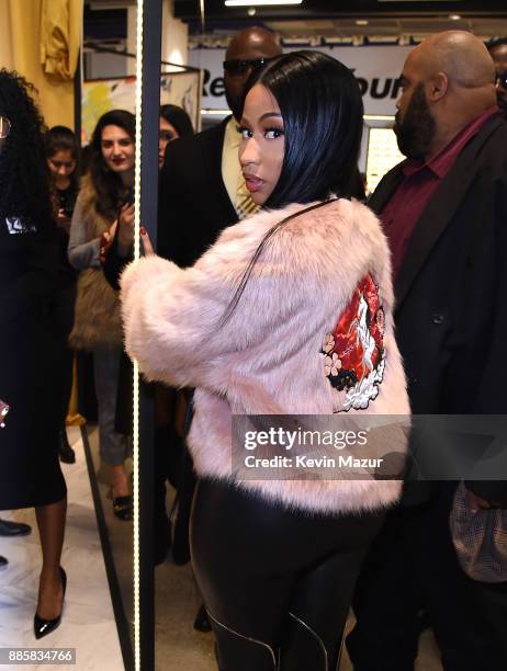 Nicki Minaj attends the Prive Reveaux eyewear flagship launch on December 4, 2017 in New York City.