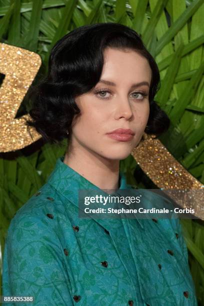 Billie JD Porter attends the Fashion Awards 2017 In Partnership With Swarovski at Royal Albert Hall on December 4, 2017 in London, England.