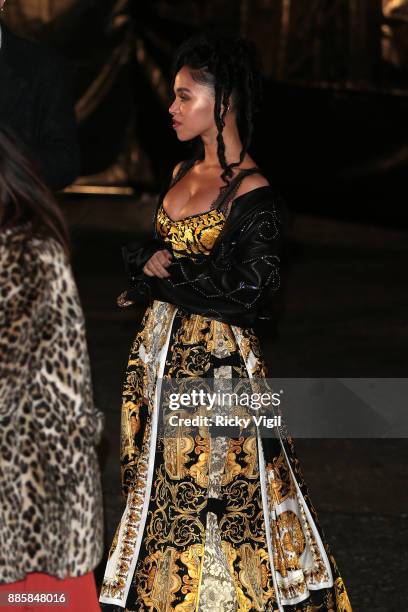 Twigs attends The Fashion Awards 2017 at Royal Albert Hall on December 4, 2017 in London, England.