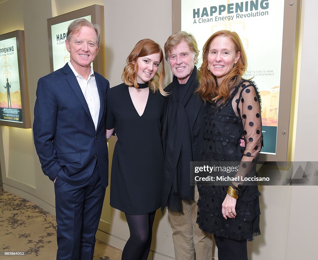 HBO Documentary Films NY Premiere of HAPPENING: A CLEAN ENERGY REVOLUTION