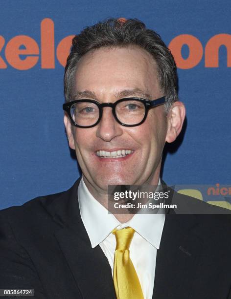 Voice actor Tom Kenny attends the "Spongebob Squarepants" Broadway opening night after party at The Ziegfeld Ballroom on December 4, 2017 in New York...