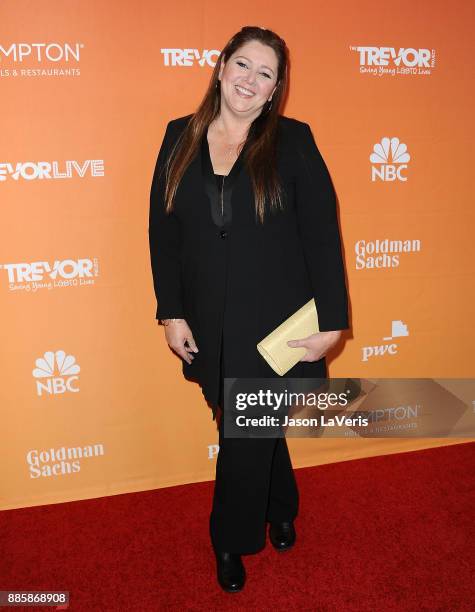 Actress Camryn Manheim attends The Trevor Project's 2017 TrevorLIVE LA at The Beverly Hilton Hotel on December 3, 2017 in Beverly Hills, California.