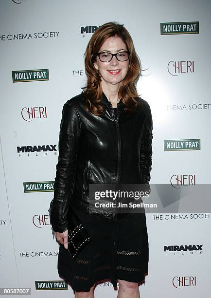 Dana Delany attends the Cinema Society & Noilly Prat screening Of "Cheri" at Directors Guild of America Theater on June 16, 2009 in New York City.