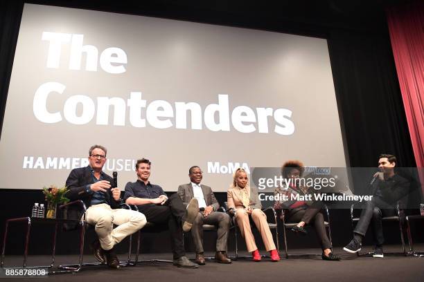 Actors Jason Clarke, Garrett Hedlund, Jason Mitchell, Mary J. Blige, and director Dee Rees, and MoMA Chief Curator of Film Rajendra Roy speaks...