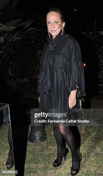 Lenny Niemeyer attends the party of the Yves Saint Laurent fragrance La Nuit de L'Homme on June 20, 2009 in Sao Paulo, Brazil.