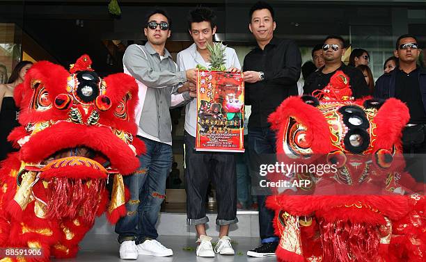 Hong Kong actor-singer Edison Chen launches a Juice store along with the co-owner Kevin Poor and local franchise owner Edwin Choong in Kuala Lumpur...