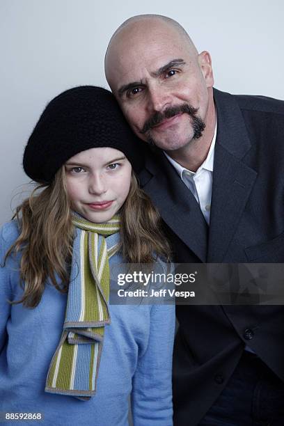 Pearla Haney-Jardine and director Chusy Haney-Jardine at the Sky 360 by Delta lounge WireImage portrait studio on January 22, 2008 in Park City, Utah.
