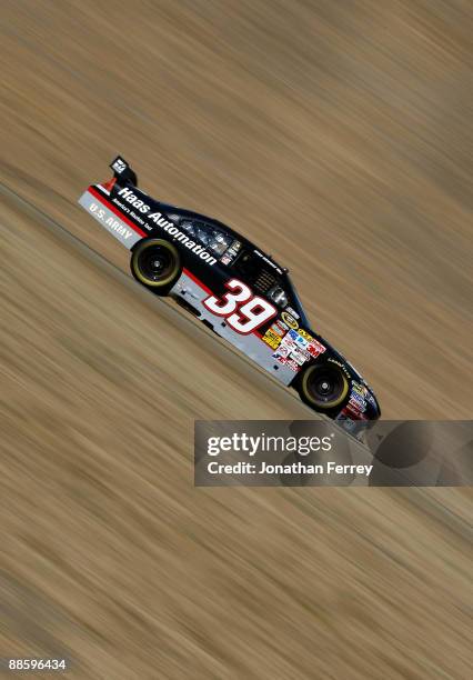 Ryan Newman, driver of the Haas Automation Chevrolet, drives during practice for the NASCAR Sprint Cup Series Toyota/Save Mart 350 at the Infineon...