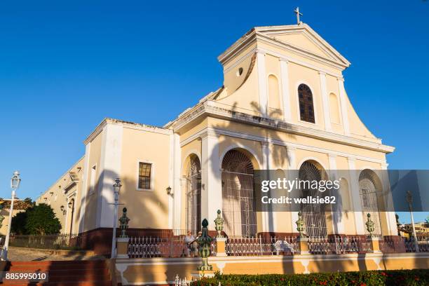 church of the holy trinity - cuba sancti spíritus stock pictures, royalty-free photos & images