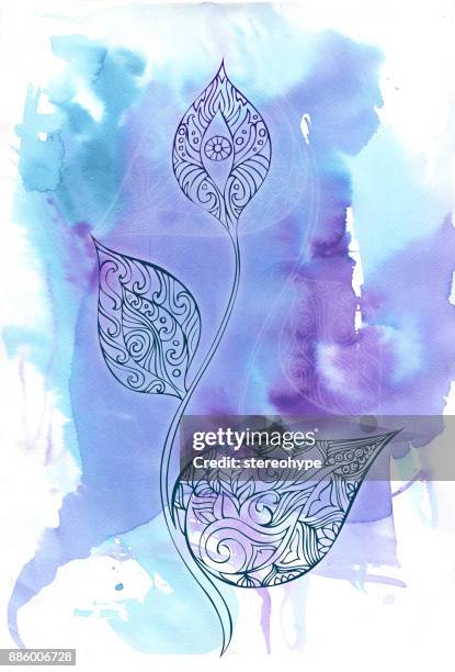 vision blossom - bulbar conjunctiva stock illustrations