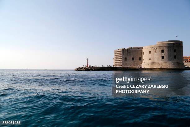 croatia - dubrovnik dalmatia region - adriatic sea - dalmatia region croatia fotografías e imágenes de stock