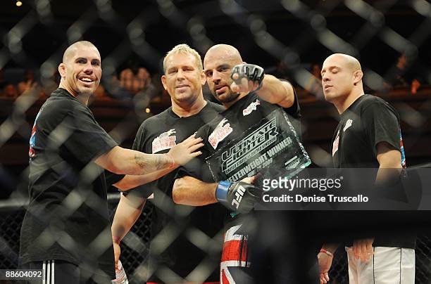 James Wilks Welterweight Champion at the UFC Ultimate Fighter 9: Team US vs. UK Finale at the Pearl at The Palms on June 20, 2009 in Las Vegas,...