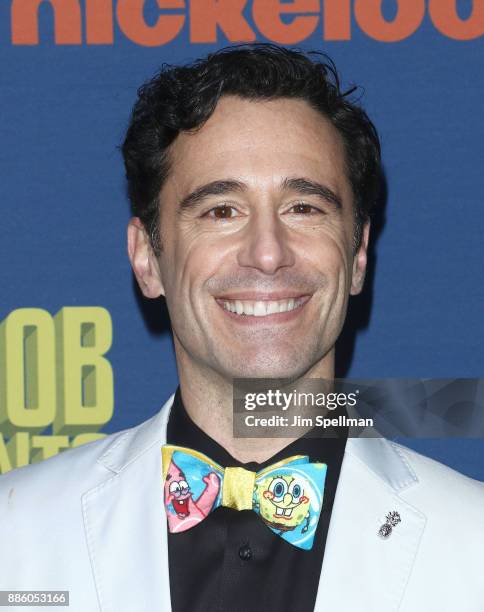 Choreographer Christopher Gattelli attends the "Spongebob Squarepants" Broadway opening night after party at The Ziegfeld Ballroom on December 4,...