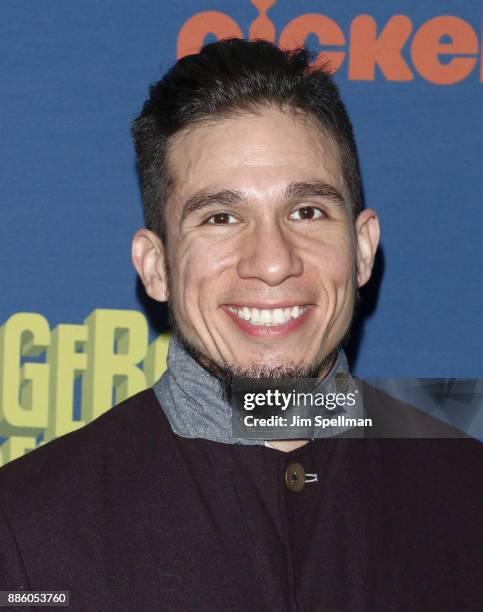 Actor Jon Rua attends the "Spongebob Squarepants" Broadway opening night after party at The Ziegfeld Ballroom on December 4, 2017 in New York City.