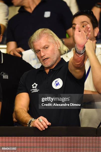 Philippe Lucas Coach of Montpellier of the French National Swimming Championships on December 3, 2017 in Montpellier, France.