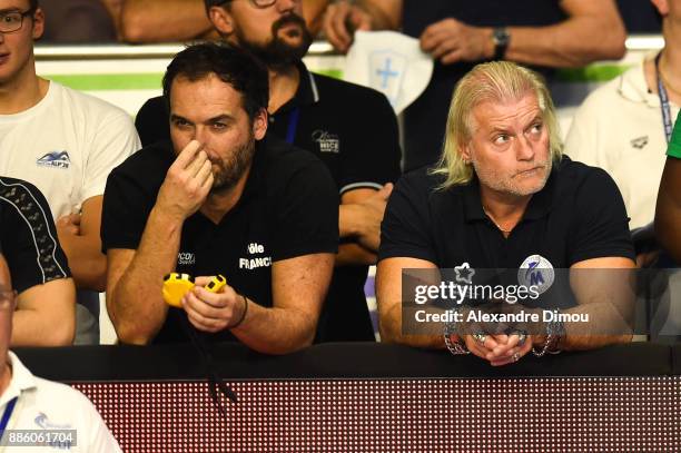 Philippe Lucas Coach of Montpellier of the French National Swimming Championships on December 3, 2017 in Montpellier, France.