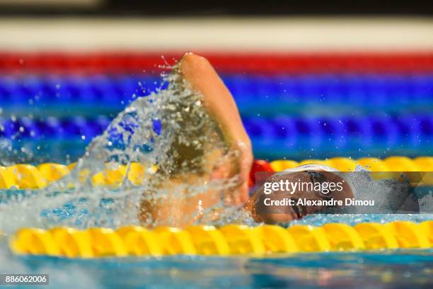 Damien Joly in Final 1500m Freestyle of the French National Swimming Championships on December 3, 2017 in Montpellier, France.