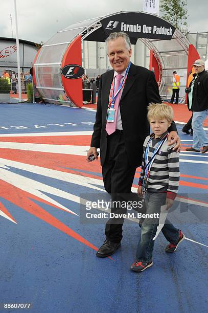 Peter Haine attends the British F1 Grand Prix on June 21, 2008 in London, England.