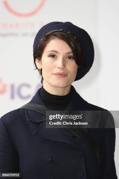 Gemma Arterton attends the annual ICAP charity day at ICAP on December 5, 2017 in London, England.