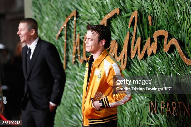 Charlie Heaton attends The Fashion Awards 2017 in partnership with Swarovski at Royal Albert Hall on December 4, 2017 in London, England.