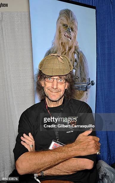Actor Peter Mayhew attends the Wizard World convention at the Pennsylvania Convention Center on June 21, 2009 in Philadelphia, Pennsylvania.
