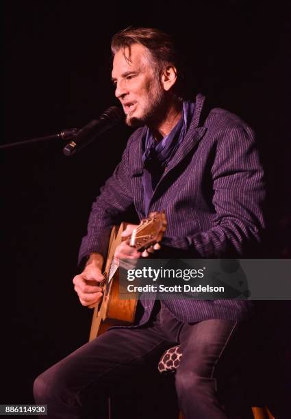 Singer Kenny Loggins performs onstage at Saban Theatre on December 2, 2017 in Beverly Hills, California.