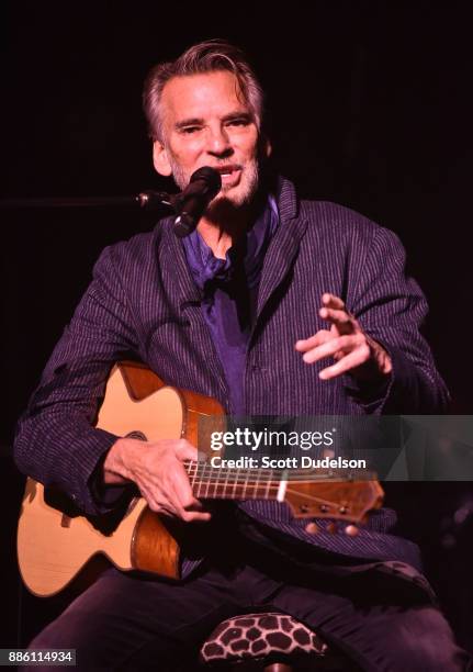 Singer Kenny Loggins performs onstage at Saban Theatre on December 2, 2017 in Beverly Hills, California.