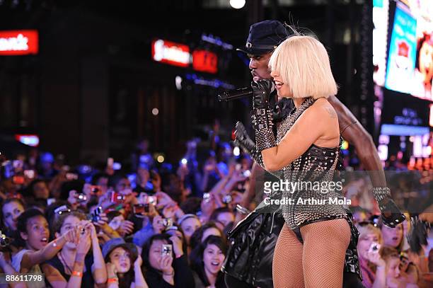 Lady Gaga performs at the 20th Annual MuchMusic Video Awards at the MuchMusic HQ on June 21, 2009 in Toronto, Canada.