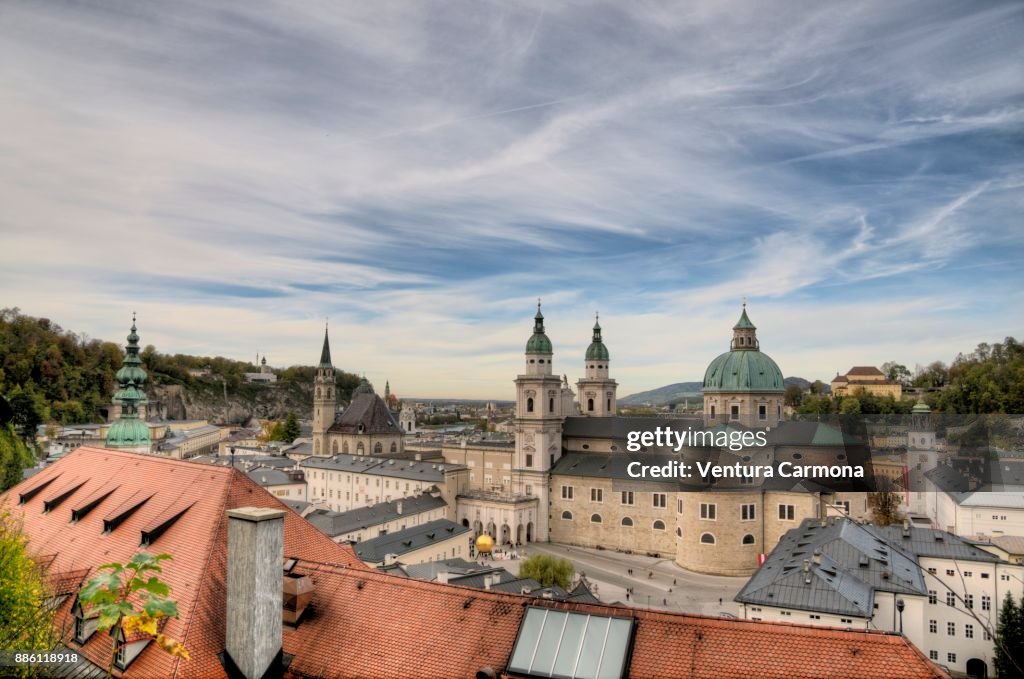 The old town of Salzburg - Austria