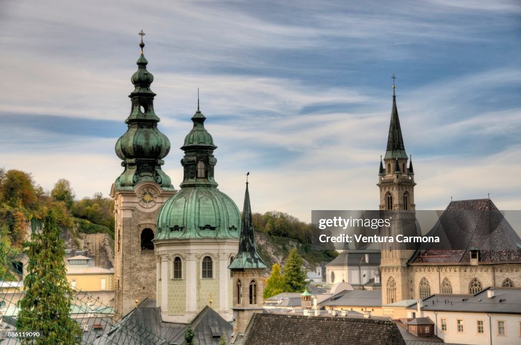 The old town of Salzburg - Austria