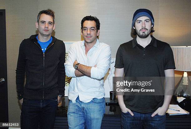 Directors Zach Helm, Todd Phillips and Jason Reitman attend the 2009 LAFF Coffee Talks: Directors, Actors, Composers and Writers Panel at the W Hotel...