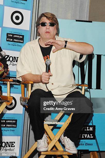 Composer Chrisopher Young attends the 2009 LAFF Coffee Talks: Directors, Actors, Composers and Writers Panel at the W Hotel on June 21, 2009 in Los...