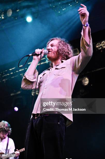 David Burn of Detroit Social Club performs on stage on day 2 of Rockness on June 13, 2009 in Inverness, Scotland.