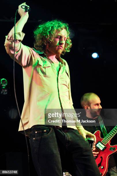 David Burn of Detroit Social Club performs on stage on day 2 of Rockness on June 13, 2009 in Inverness, Scotland.