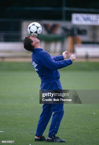 Scottish manager Alex Ferguson during a training session in Melbourne, Australia on the 3rd December 1985.