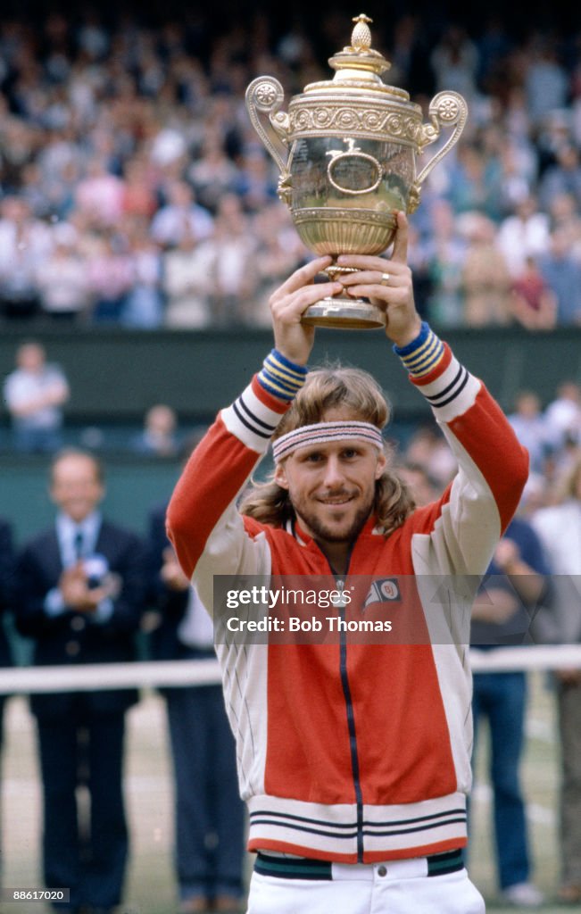 Bjorn Borg Wins 1980 Wimbledon Championships